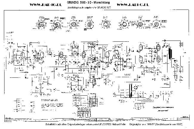 Vorschau Schaltbild Grundig 5088 3 - D