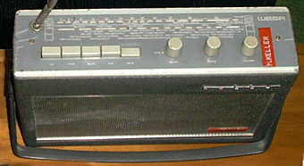 WEGA - Bobby, Draufsicht auf Skala